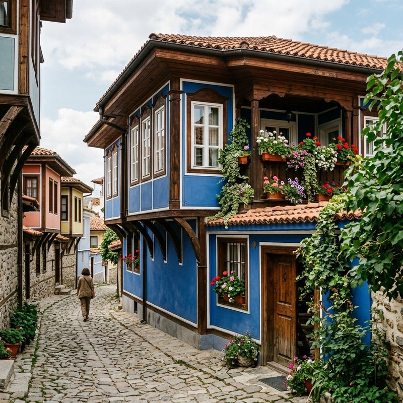 Красива старинна къща в архитектурния резерват Старият Пловдив